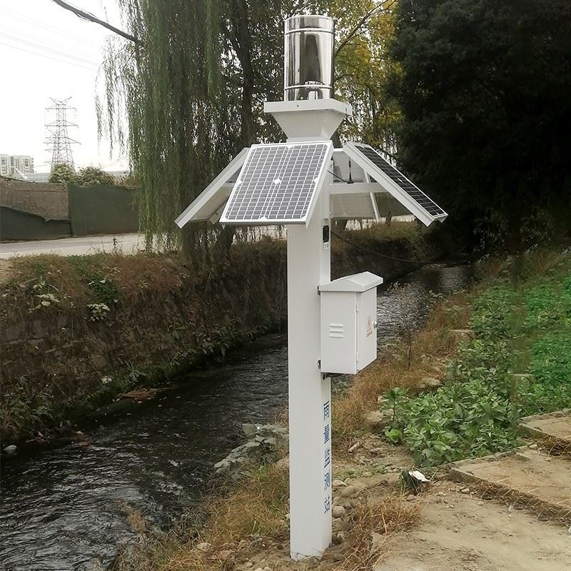 Solar Powered Rainfall Monitoring Station